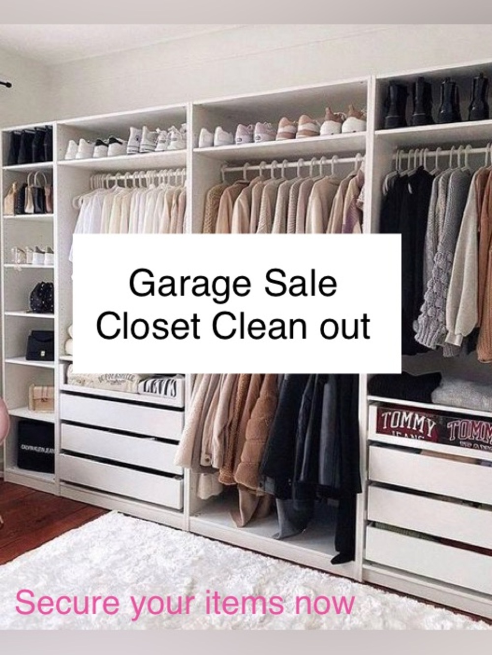 Garage Sale 5/7! Secure your items